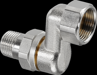 Oventrop S-Anschlussverschraubung DN 20, G 3/4 AG/G 1 ÜM, flachdichtend