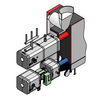 Remeha Hydraulikset Gas 310 Eco Pro 355, m W. Strat. 50/1-9, o Weiche/WT