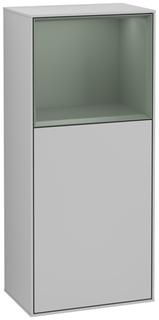 V&B Seitenschrank Wandbeleuchtung Finion 41,8cm, r, LS, Reg Oli. m Lac, lig Gr m