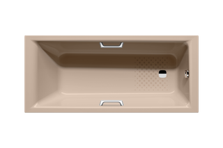 Kaldewei Badewanne PURO NEXT STAR 1429 180x80x41cm, m Haltegr., AS, bahamabeige