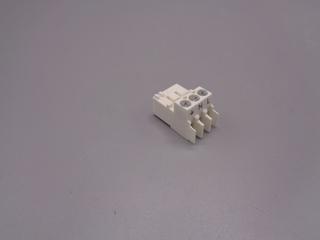 RE Stecker 3-polig weiß X26 Pumpe 7843638