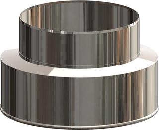 ATEC Mündungsabschluss DN 250/315, PP, Edelstahl blank