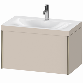 Duravit WT-Unterschrank c-bonded XViu 80x48cm, 1 AZ, 1 HL, C m, Rah. C, Tau m