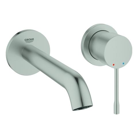 Artikelbild 1 des Artikels „GROHE Fertigmontageset Essence UP-2-L-WTM, Ausl. 18,3cm, superst. supersteel“