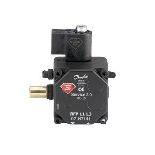 Danfoss Ölbrennerpumpe BFP 11 L3, L, 24 I/h, m Vtl u Druckregl stirns.