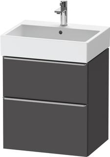 Duravit Waschtisch-Unterschrank D-Neo 58,4x44,2cm, ES geb/Gra m, 1 Kast, 1 A