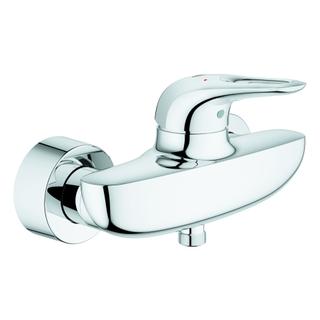 GROHE Brause-Einhebelmischer Eurostyle 1/2", off Metal-Hebelgr., Wandmont., chr