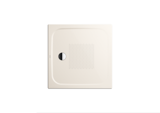 Kaldewei Duschwanne CAYONOPLAN 2251-1 80x80x1,8cm, Antislip, pergamon