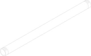 BOSCH Ersatzteil TTNR: 5222174 Tauchrohr 870mm