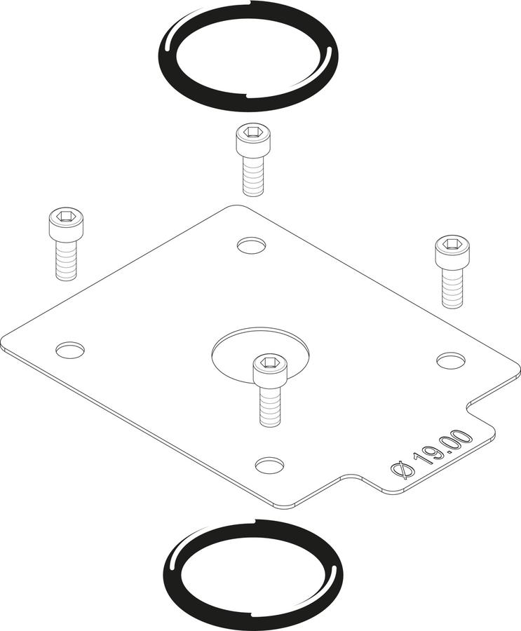 Artikelbild 1 des Artikels „BOSCH Ersatzteil TTNR: 8738805007 Gasdrossel VR4XX D = 19,00 mm everp “