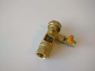 RE Flowmeter DN25 + KFE Hahn 7670012