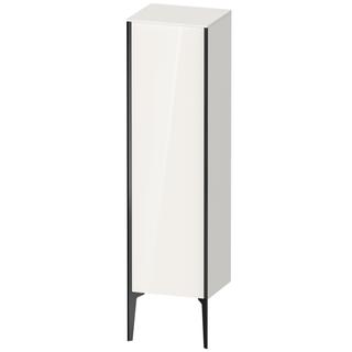 Duravit Halbhochschrank XViu 40x36x133cm, sw m, T. re, weiß hochglanz