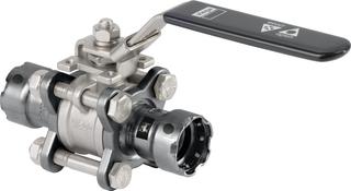 Viega Kugelhahn Easytop 4275.8 DN 25, D 1, 3-t., SC, Megapr.-Pressan.