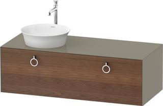 Duravit WT-Unterschrank White Tulip 130x55cm, 1 AZ m G, B l, US N StG hgl