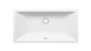 Unterbau-Waschtisch BetteComodo A231 74x38,6cm, mUEL, starwhite