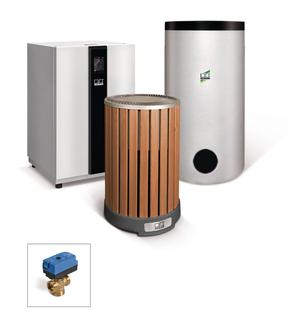 Remko Wärmepumpen-Pakete Typ Stuttgart HTS 260, 18-23 kW, Holzoptik