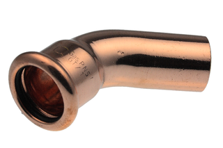 AIPS Bogen VSH XPress 7040 76,1mm, 45G, I/A, Cu, EPDM-O-Rg, M-Kont.
