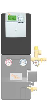 CitrinSolar Solarreglerblock CS 2.5 5x Fühler, mit Isolierblock