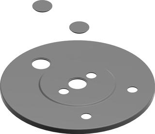 BOSCH Ersatzteil TTNR: 7747027961 Deckel S120 W mit Abdeckung weiß everp