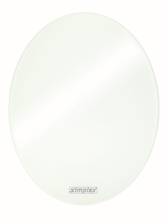 Flamco Design-Blende oval, Sicherheitsglas
