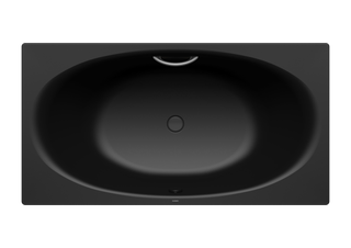 Kaldewei Badewanne ELLIPSO DUO 230 190x100cm, Griffloch, schwarz matt 100