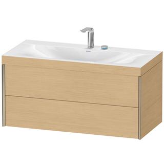 Duravit WT-Unterschrank c-bonded XViu 100x48cm, 2 La, 2 HL, C m, R C, Ei Nat