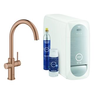 GROHE SPT-EHM Blue Home C-Ausl, Start Kit, warm sunset gebürstet