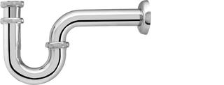 FORMAT Tec Basic Röhren-Geruchsverschl. 1 1/4"x32mm, Messing, chrom