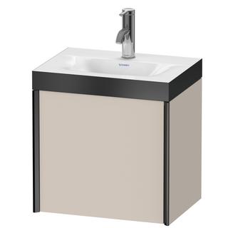 Duravit WT-Unterschrank c-bonded XViu 45x33cm, 1 T l, 1 HL, s m, Rah. P, Tau m