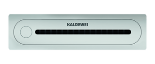 Kaldewei Ablaufgarnitur FLOWPOINT ZERO Edelstahl, edelstahl gebürstet