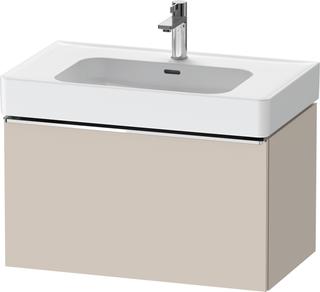 Duravit Waschtisch-Unterschrank D-Neo 78,4x45,2cm, chr/Taup ma, 1 Ausz., wandh