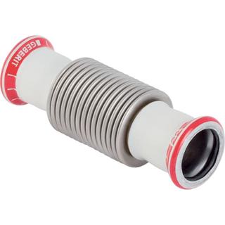 Geberit Axialkompensator Mapress C-Stahl DN 80, d 88,9mm, m Pressm., außen weiß