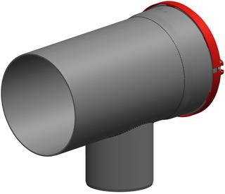 ATEC T-Stück PolyTop DN 250x160x250