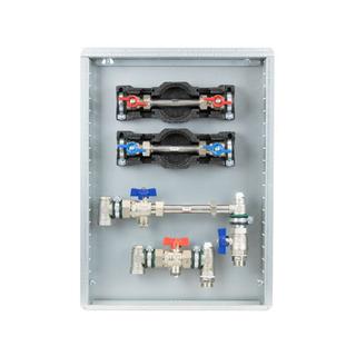 Strawa Wohnungsanschlussstation AS 14-W2-WMZ, 3/4", 385x525mm, UP-Schr.