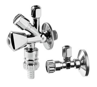 HS Profi-Set 1/2"x10mm, m K-Eckv., Vent, pol. verchr.