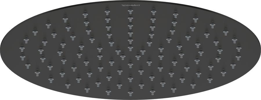 Artikelbild 1 des Artikels „Duravit Kopfbrause 1jet 300 d 300mm, Gew.-Anschl. G 1/2, sw matt schwarz matt“