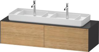 Duravit WT-Unterschrank White Tulip 130x55cm, 2 A, E N gra g, N L/m B