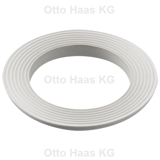 HAAS Ersatzdichtung 47x72x8mm, f Ablaufventile, weiß, weich
