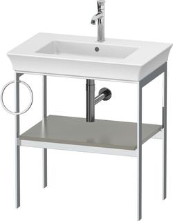 Duravit Waschtisch-Konsole White Tulip 68,4x45cm, Me, bo, HTH l, st-g s-matt
