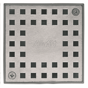 airfit Ersatz-Edelstahlrost "Standard" 3mm gebürstet, verschraubt, für 60201BA