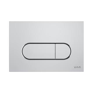 VitrA Betätigungsplatte Root Round 244x9x165mm, ABS, chrom