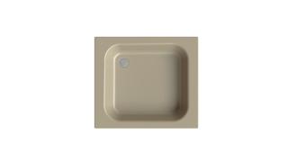 Duschwanne BetteQuinta 85x75x15cm, cashmere