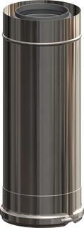 ATEC Rohrelement PolyClassic +Iron/White 440mm, DN 125/190, PP, kürzb., ES blank