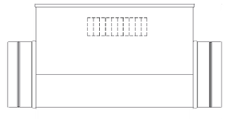 NIBE Vorheizregister EAH 20-1800 für ERS 10-400 - vorisoliert