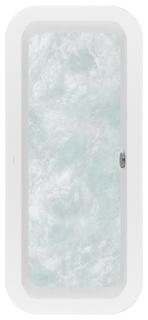 VB Badewanne Loop&Friends LFS 1800x800x 465mm Oval m. System AC TP2 Weiß Alpin