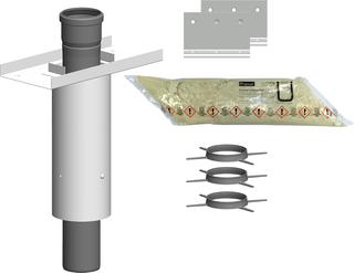 ATEC Basis-Set PolyCase DN 80/125, für Betondecken