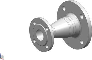 BOSCH Übergangsflansch AP 16-3 Pumpe DN65 / DN40 / PN16