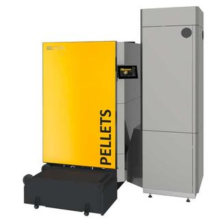 ETA Pelletkessel ePE-K 130, re 38,9-129,9 kW, m RLA/PA