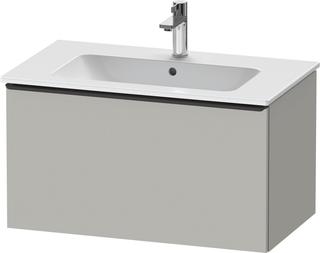 Duravit Waschtisch-Unterschrank D-Neo 81x46,2cm, sw/gr ma, 1 Ausz., wandh