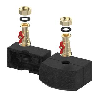 Flamco Distanzset Meiflow M MC, mit Isolierung und Verschraubung